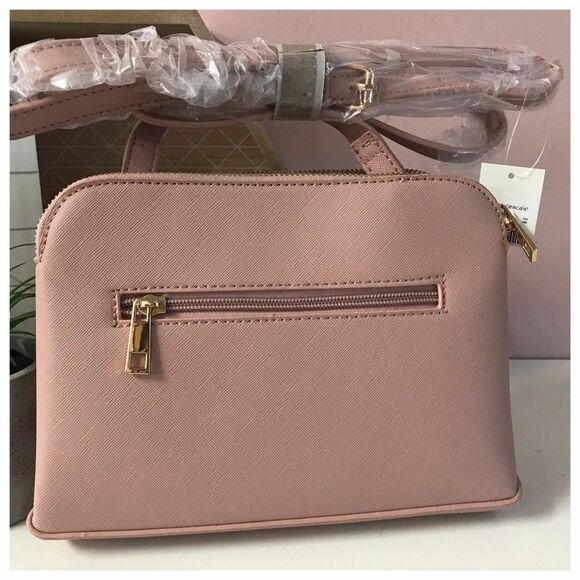 Francesca’s Pink Double Compartment Bag NWT - Picture 2 of 3